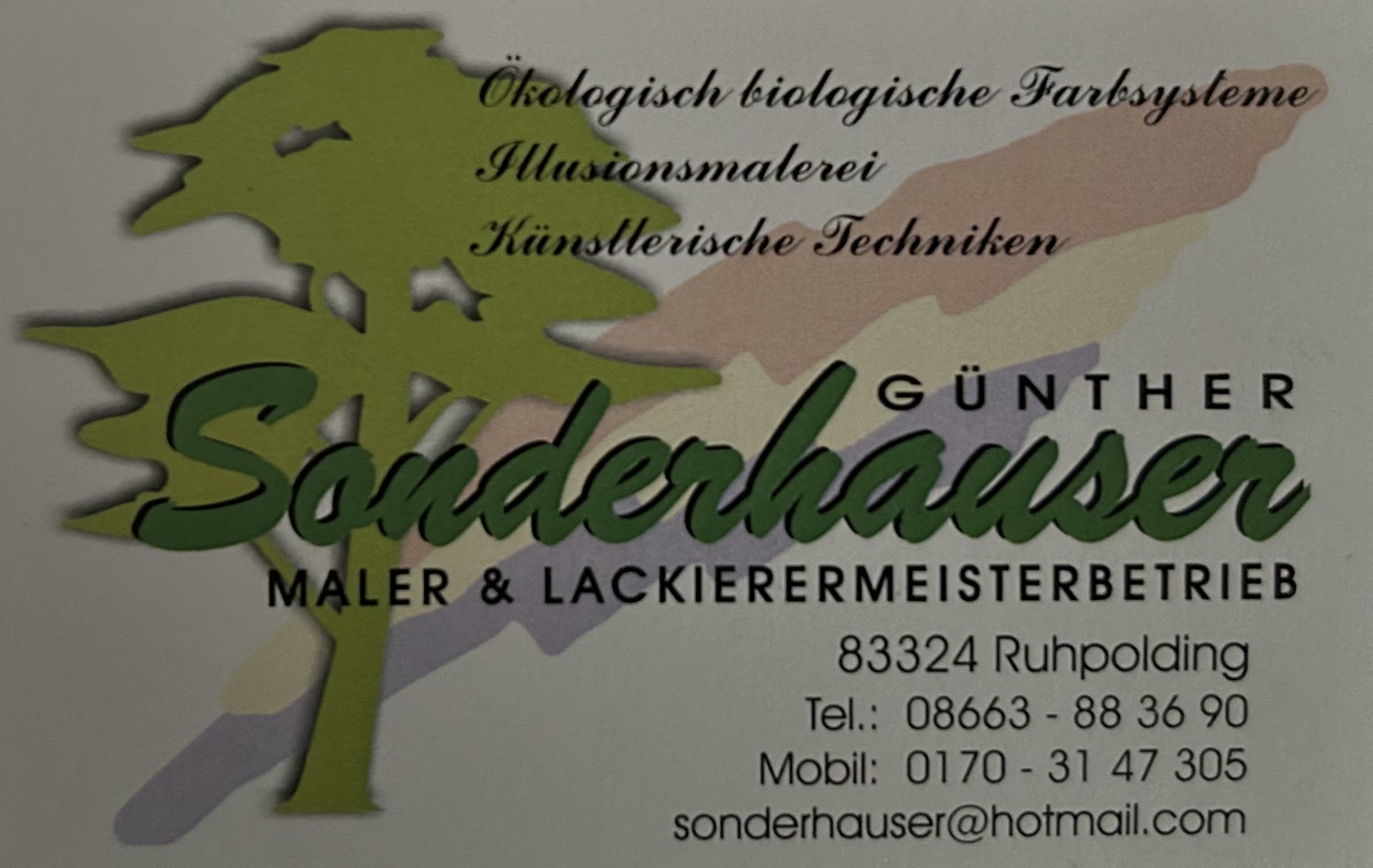 Beispielarbeit von Sonderhauser Günther Malerfachbetrieb - veröffentlicht auf Maler.org