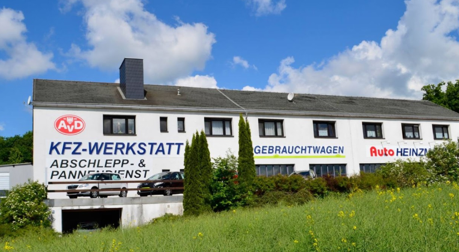 Beispielarbeit von Auto Heinzmann - veröffentlicht auf Auto-Werkstatt.de
