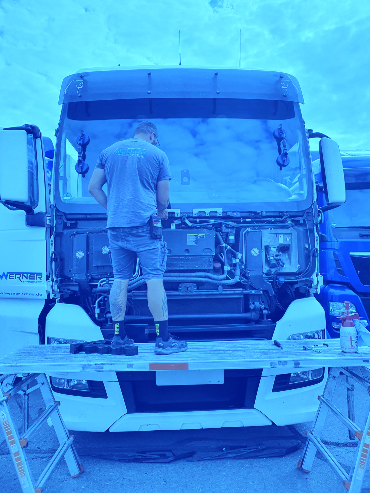 Beispielarbeit von Autoglas Preis - veröffentlicht auf Glaserei.org