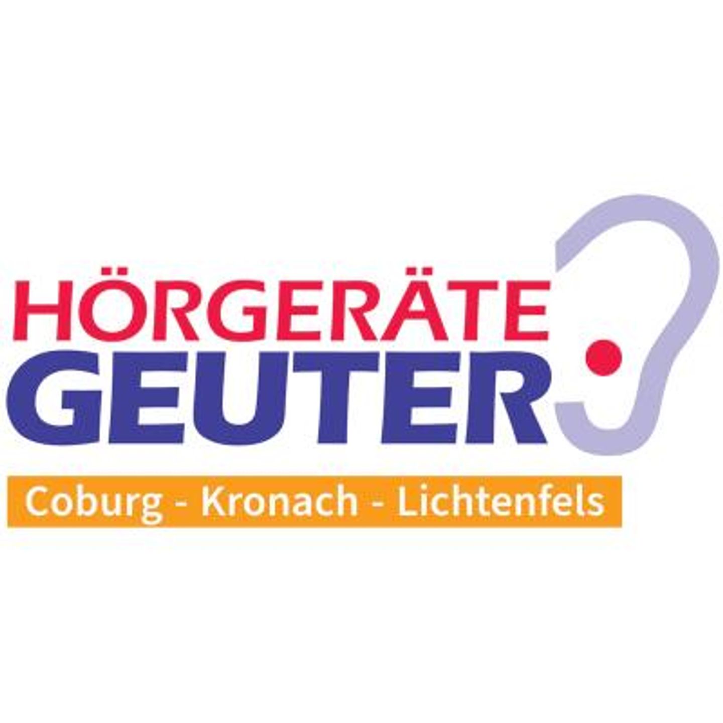 Logo der Firma Hörgeräte Geuter OHG aus Coburg auf dem Branchenportal Akustiker.net