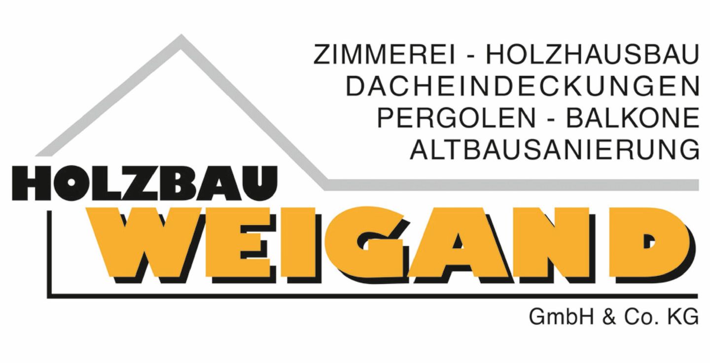 Logo der Firma Holzbau Weigand GmbH & Co.KG aus Münnerstadt auf dem Branchenportal Tischler-Schreiner.org