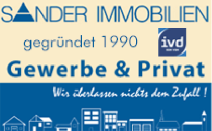 Logo der Firma Gewerbe & Privat Immobilien, Sander KG e.K. aus Erfurt auf dem Branchenportal Hausmeisterdienste.net