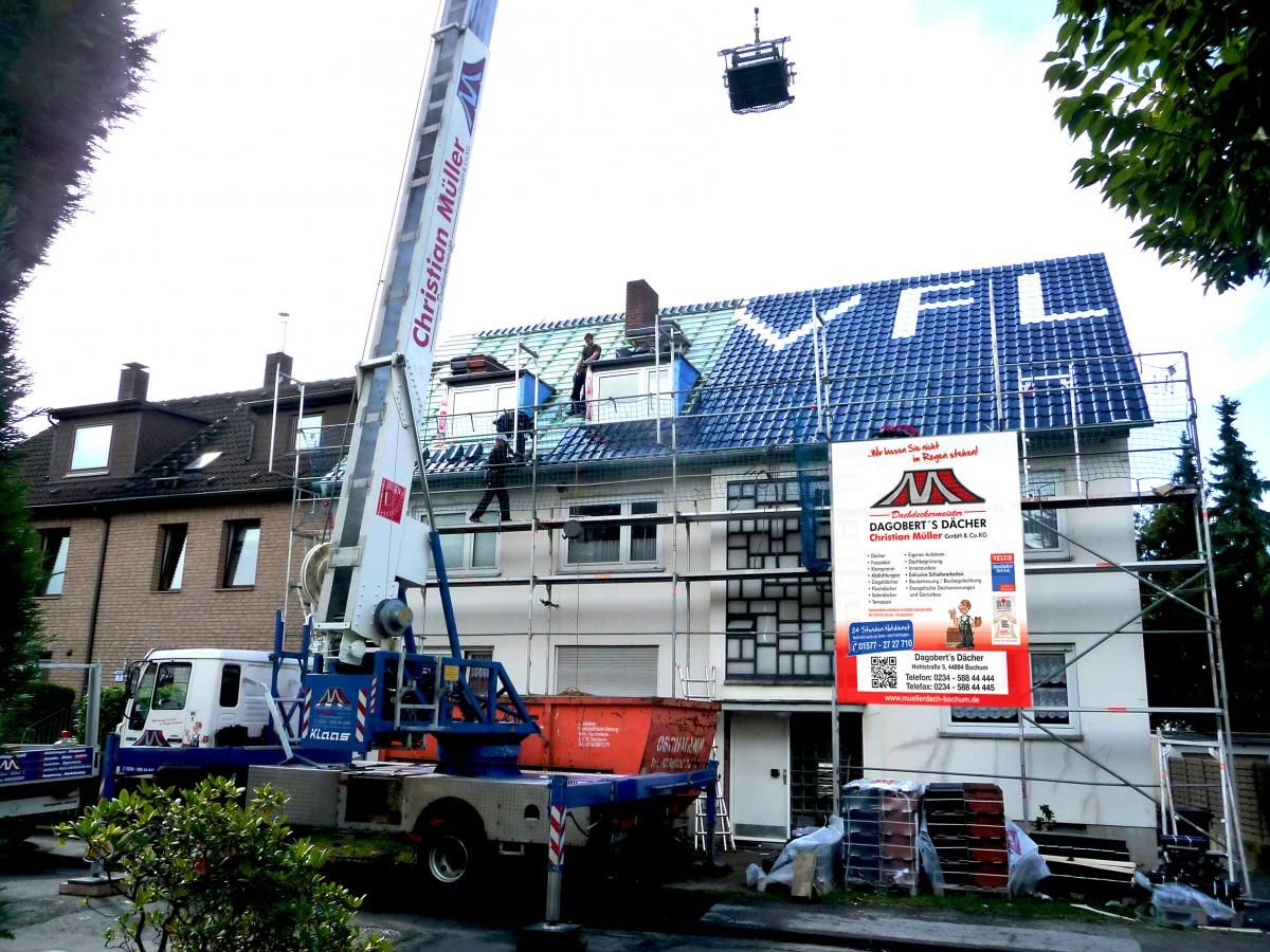 Beispielarbeit von Dagoberts Dächer Christian Müller GmbH & Co.KG - veröffentlicht auf Dachdecker.com