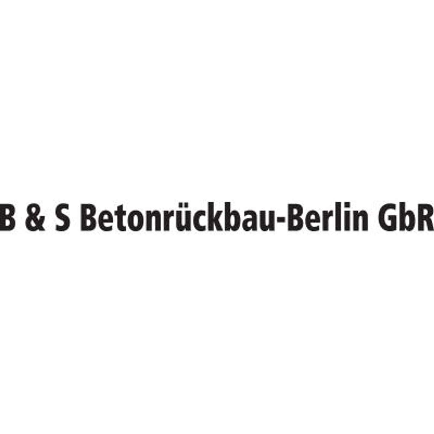 Logo der Firma Eduard Hein & Aleksej Sihov B&S Betonrückbau-Berlin GbR aus Berlin auf dem Branchenportal Maurer-und-Betonbauer.de