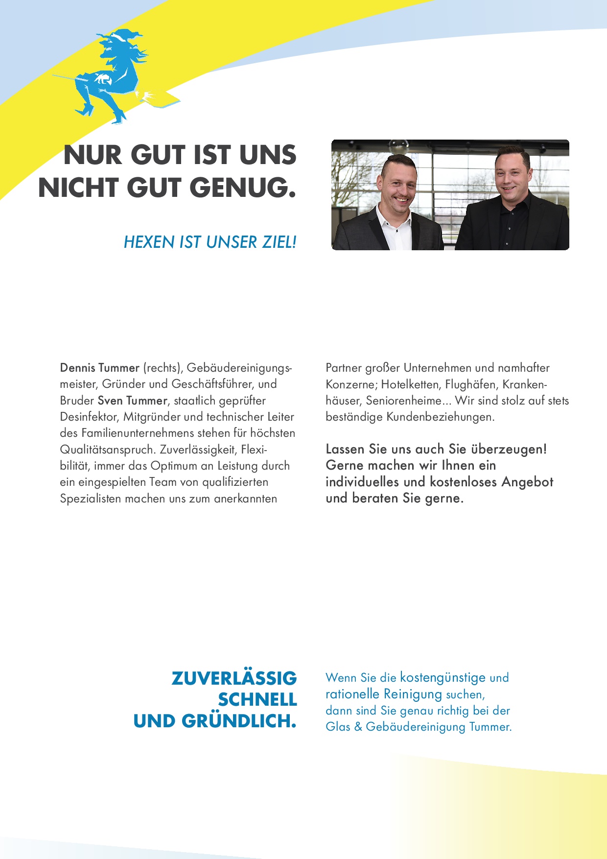 Beispielarbeit von Glas- und Gebäudereinigung Tummer - veröffentlicht auf Hausmeisterdienste.net