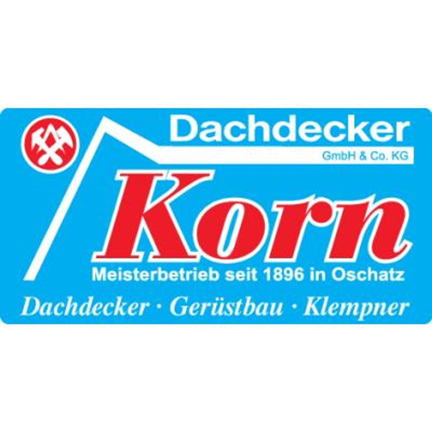 Logo der Firma Dachdecker Korn GmbH & Co. KG aus Oschatz auf dem Branchenportal Dachdecker.com