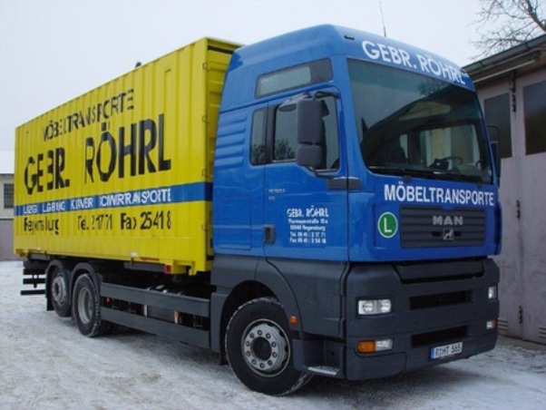 Beispielarbeit von Gebrüder Röhrl / Transport und Umzug - veröffentlicht auf Hausmeisterdienste.net