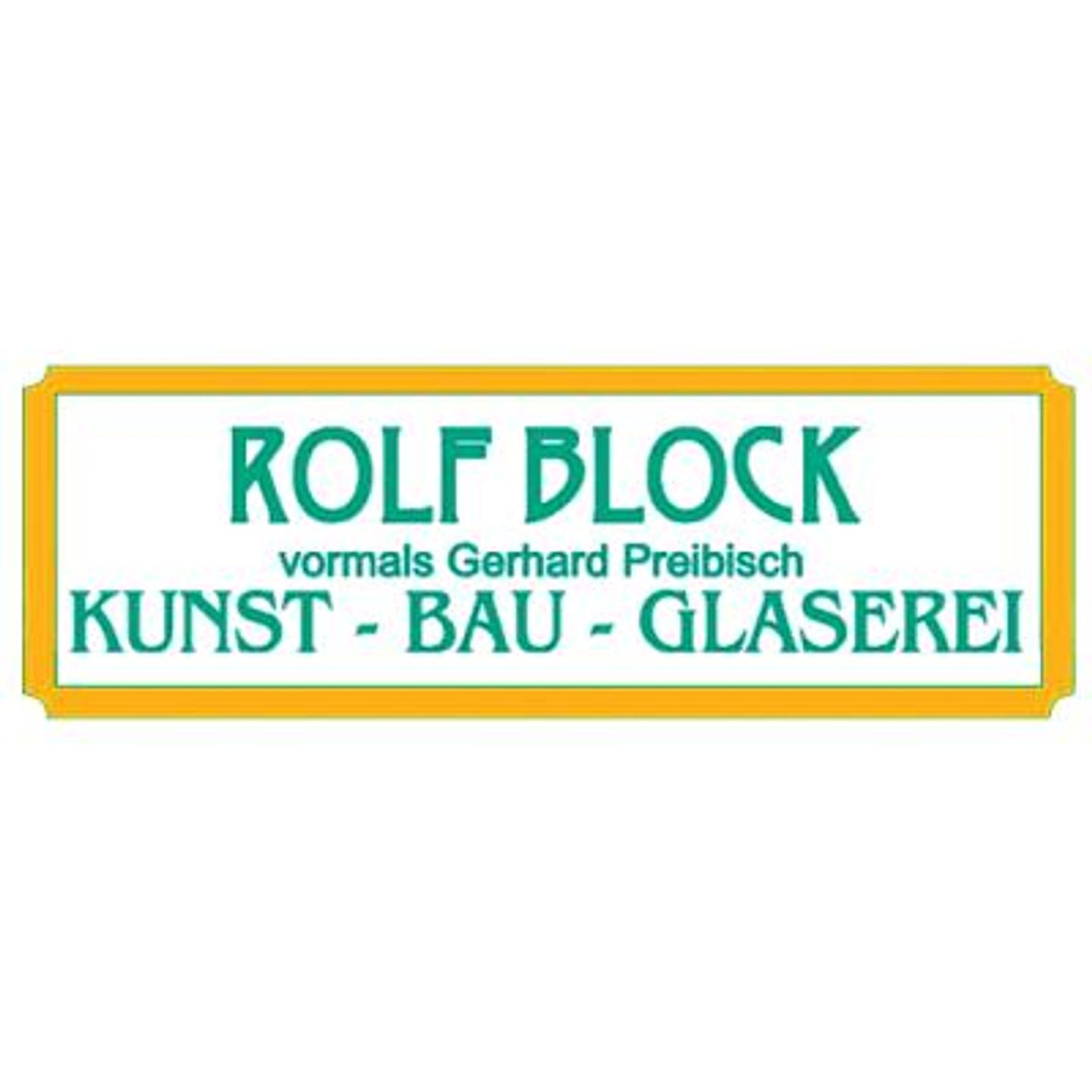 Logo der Firma Rolf Block Bau- und Kunstglaserei aus Berlin auf dem Branchenportal Glaserei.org
