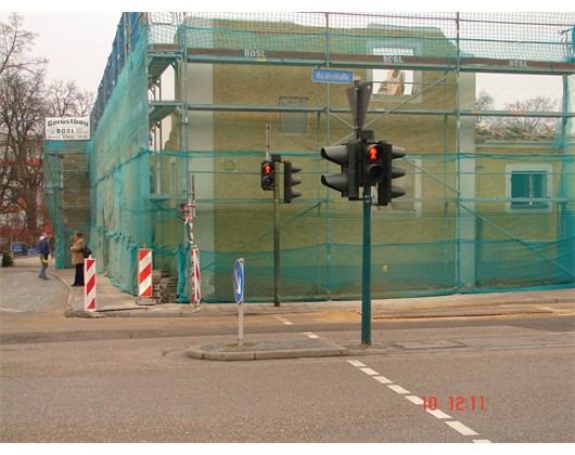 Beispielarbeit von Bösl Ingrid Gerüstbau - veröffentlicht auf Geruestbau.org
