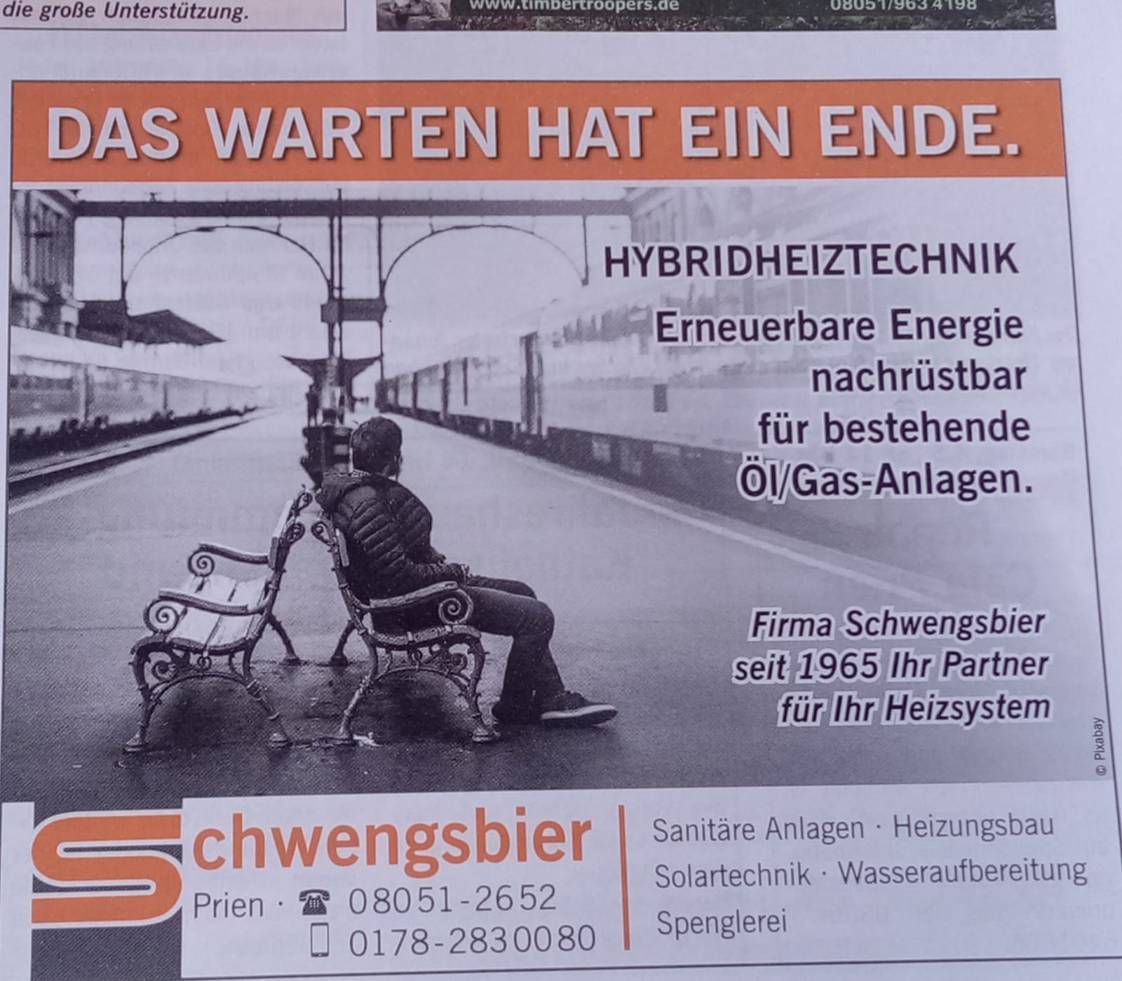 Beispielarbeit von Schwengsbier Florian, Heizung-Sanitär-Spenglerei-Solar - veröffentlicht auf Sanitaer.org