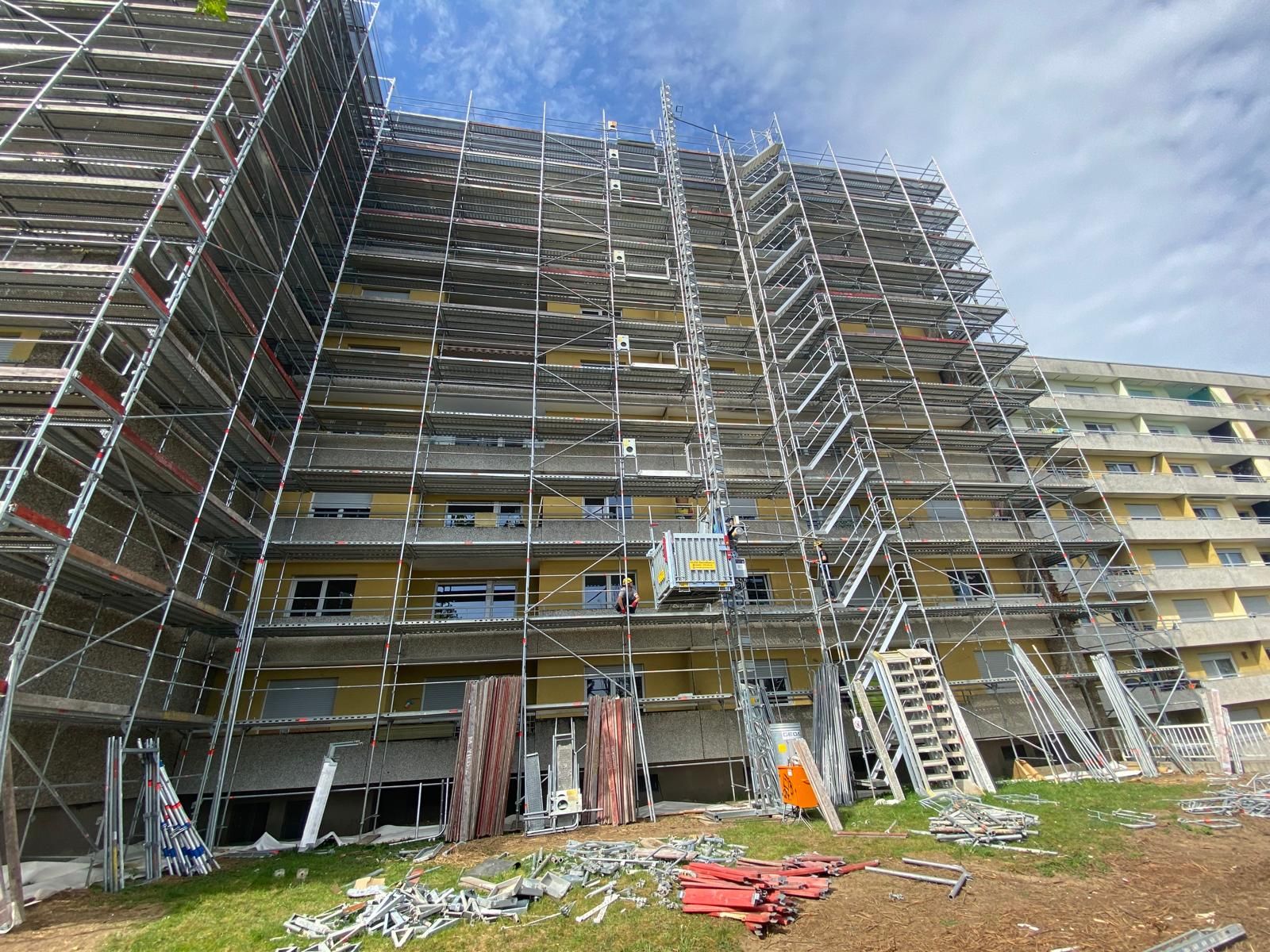 Beispielarbeit von Yildiz Gerüstbau e.K. - veröffentlicht auf Geruestbau.org