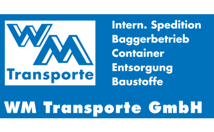Logo der Firma WM Transporte GmbH aus Arzberg auf dem Branchenportal Bauunternehmen.org