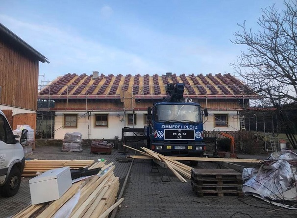 Beispielarbeit von Zimmerei-Holzbau Plötz GmbH - veröffentlicht auf Bauunternehmen.org