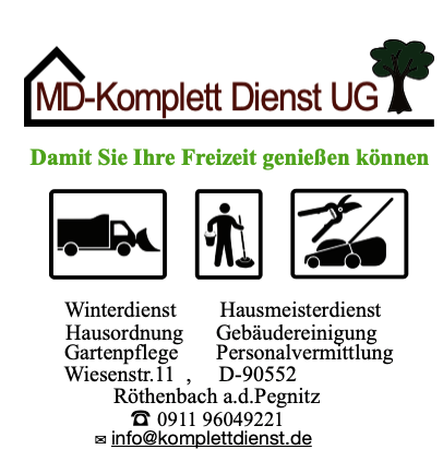 Beispielarbeit von MD-Komplettsdienst UG - veröffentlicht auf Hausmeisterdienste.net