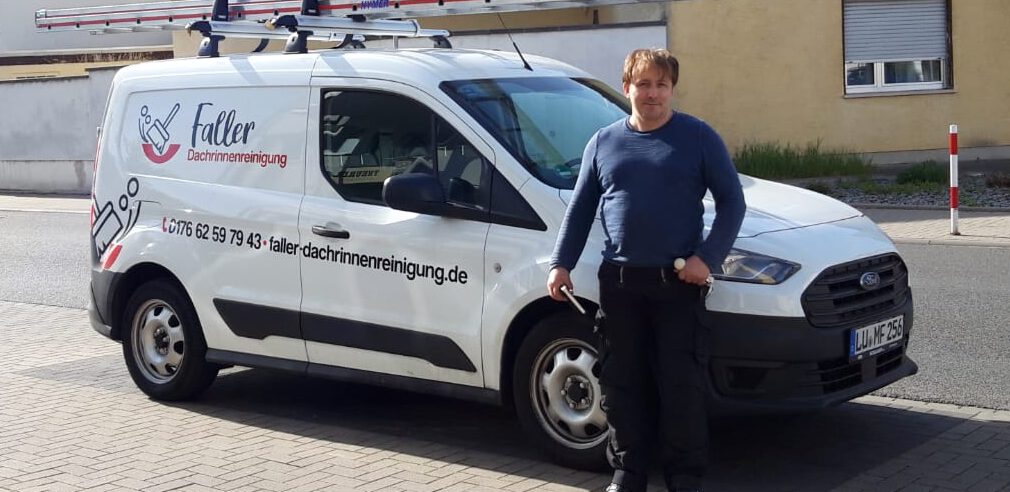 Beispielarbeit von Faller Dachrinnenreinigung - veröffentlicht auf Dachdecker.com