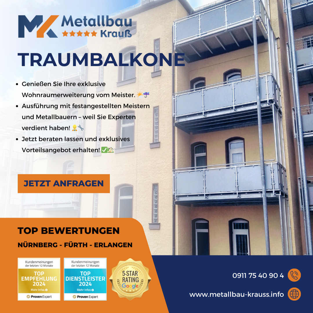 Beispielarbeit von Metallbau Krauß GmbH - veröffentlicht auf Schlosserei.net