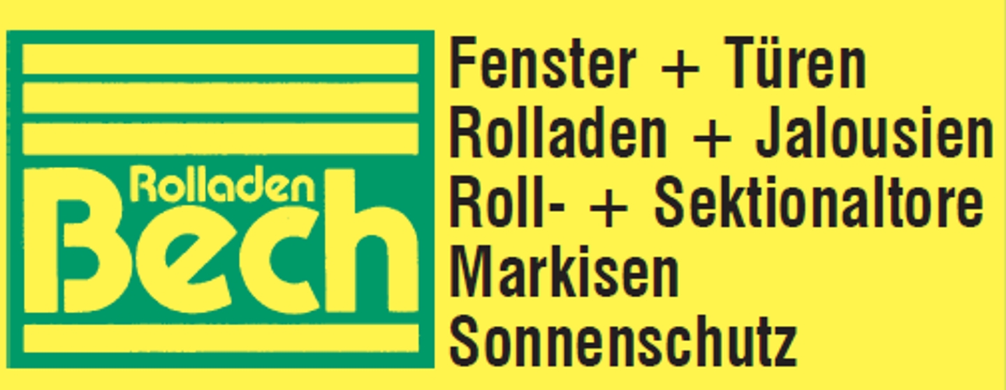 Logo der Firma Rolladen Bech - Fenster + Türen + Rolladen + Jalousien + Roll- und Sektionaltore + Markisen + Sonnenschutz aus Petersberg auf dem Branchenportal Fensterbau.org