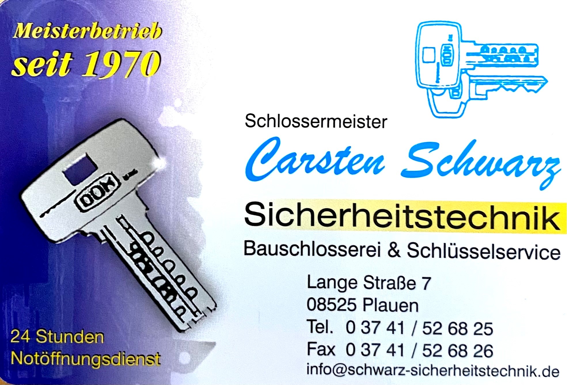 Beispielarbeit von Carsten Schwarz Sicherheitstechnik Bauschlosserei & Schlüsselservice Plauen - veröffentlicht auf Schlosserei.net