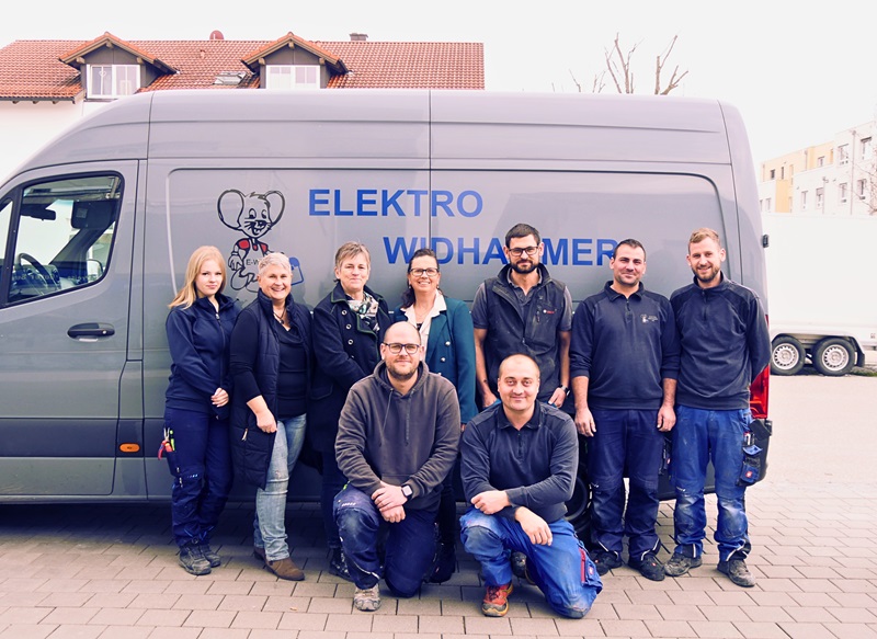 Beispielarbeit von Elektro Widhammer GmbH - veröffentlicht auf Elektriker.org