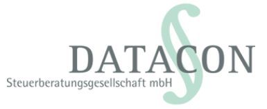 Logo der Firma Datacon Steuerberatungsgesellschaft mbH aus Augsburg auf dem Branchenportal Steuer-Berater.de