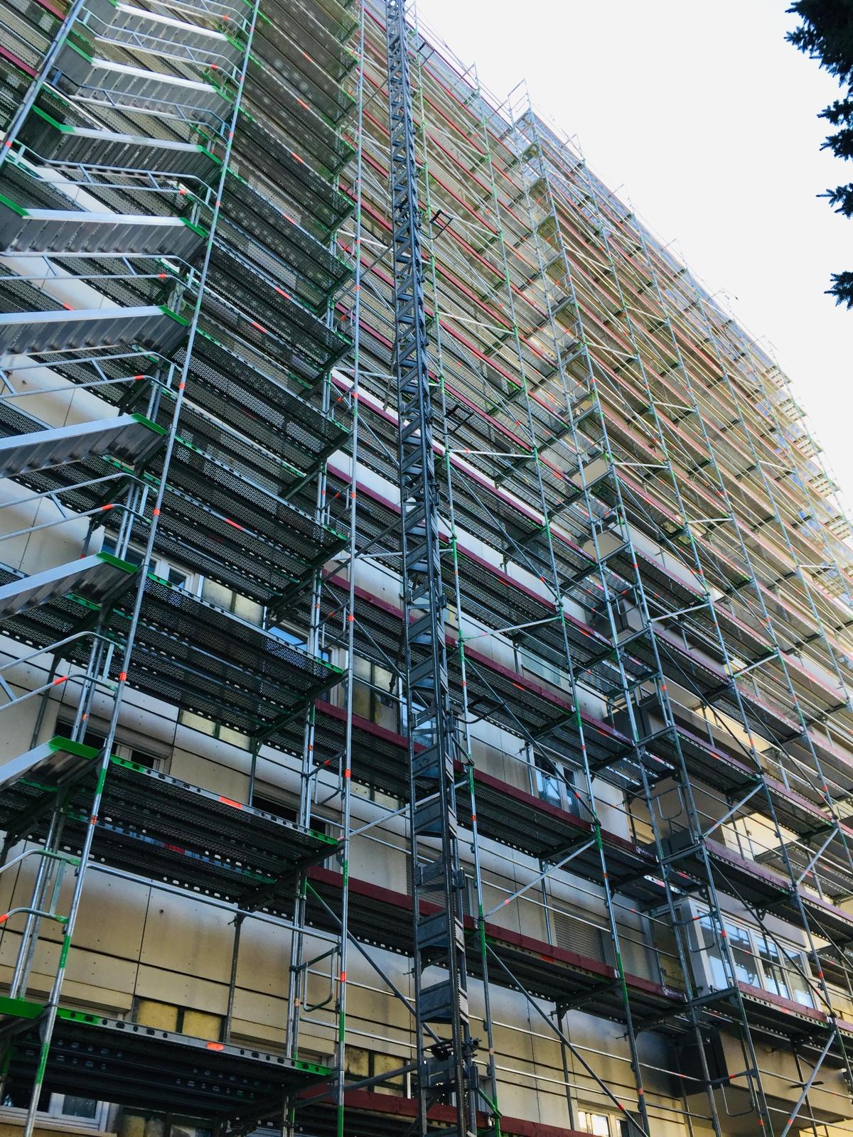 Beispielarbeit von Krämer Gerüstbau Meisterbetrieb München - veröffentlicht auf Geruestbau.org