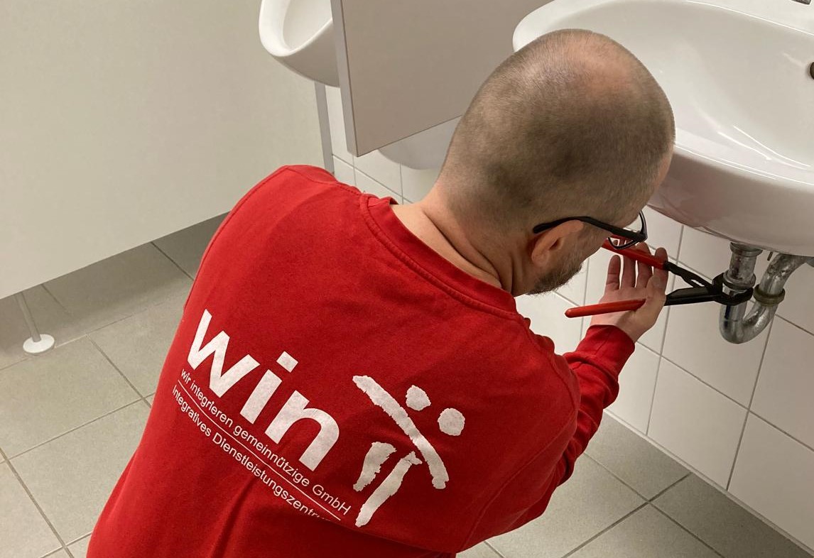 Beispielarbeit von win gGmbH - veröffentlicht auf Hausmeisterdienste.net