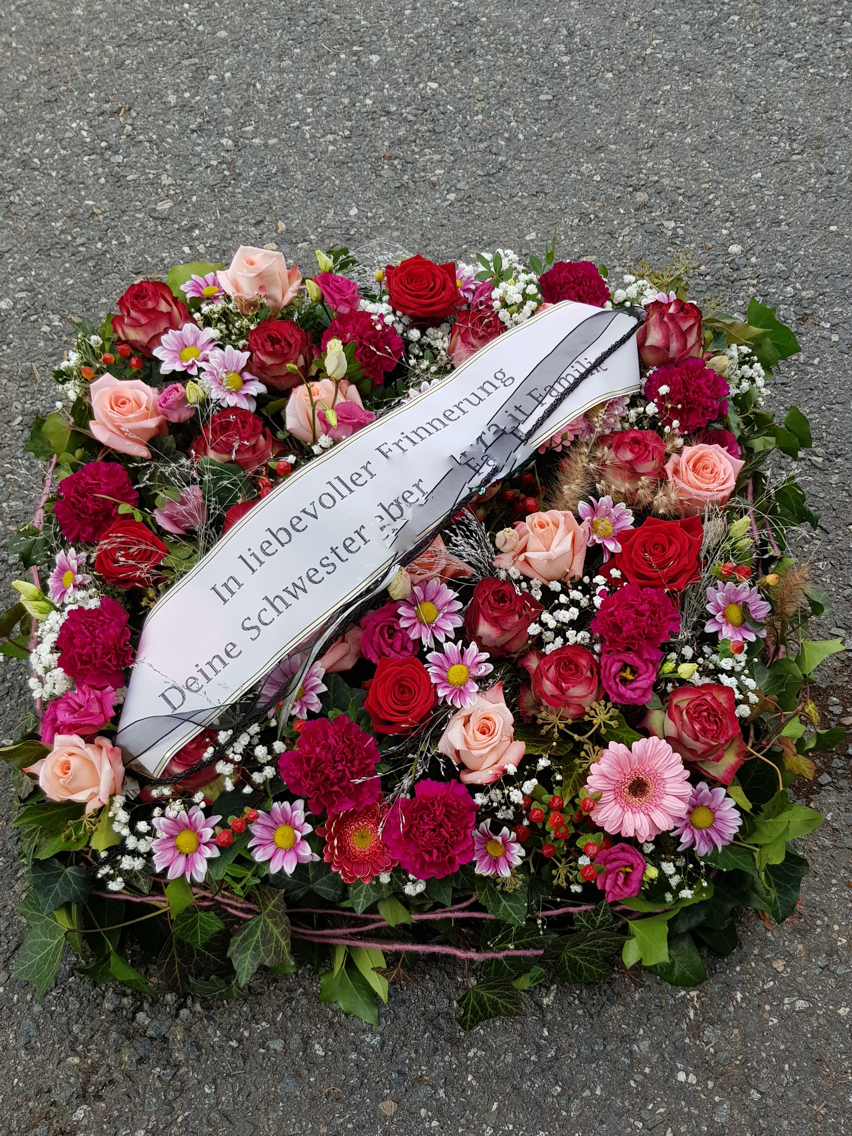 Beispielarbeit von Steinhilber Ulrike Blumen - veröffentlicht auf Gartenbau.org