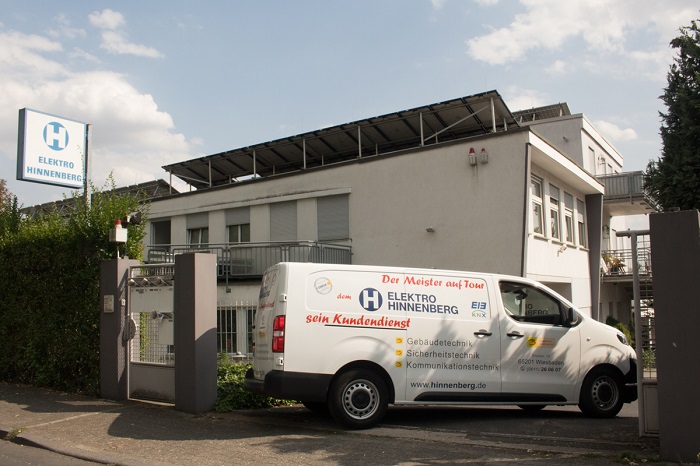 Beispielarbeit von Walter Hinnenberg & Co. Nachf. GmbH - veröffentlicht auf Elektriker.org