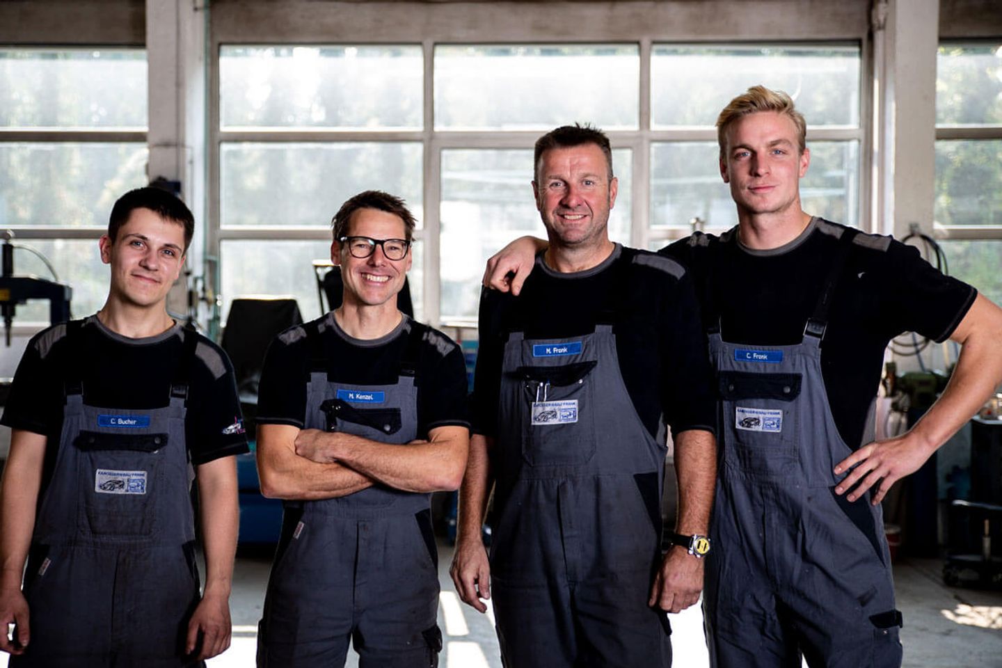 Beispielarbeit von Karosseriebau Frank - veröffentlicht auf Auto-Werkstatt.de
