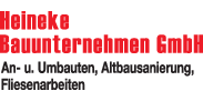 Logo der Firma Heineke Bauunternehmen GmbH aus Hohenhameln auf dem Branchenportal Bauunternehmen.org