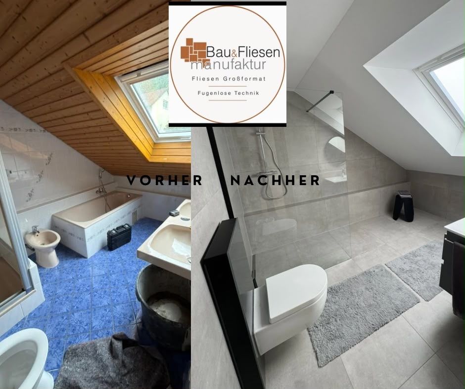 Beispielarbeit von Bau & Fliesenmanufaktur - veröffentlicht auf Fliesenleger.net