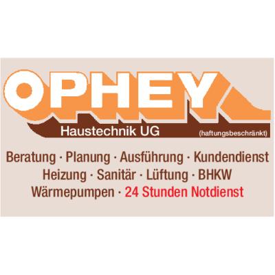 Logo der Firma Ophey Haustechnik UG aus Geldern auf dem Branchenportal Klimatechniker.net
