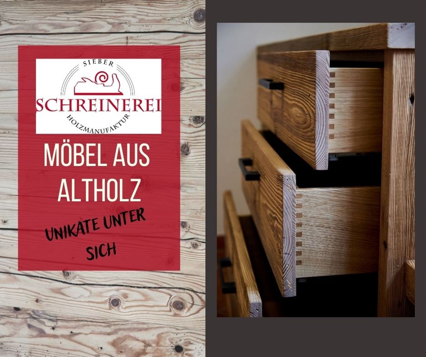 Beispielarbeit von Sieber Holzmanufaktur GmbH - veröffentlicht auf Tischler-Schreiner.org