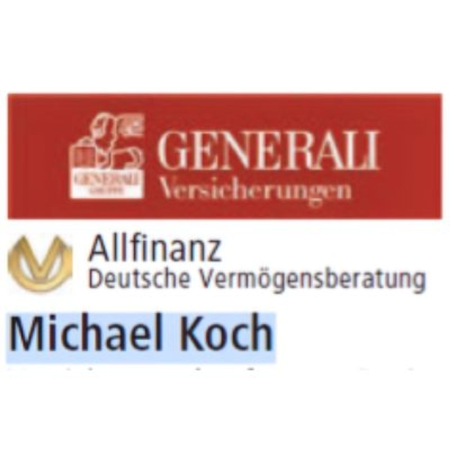 Logo der Firma Michael Koch Regionaldirektion für Allfinanz Deutsche Vermögensberatung aus Herbsleben auf dem Branchenportal Finanzberater.net