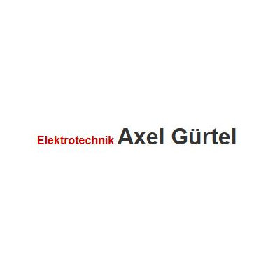 Logo der Firma Elektrotechnik Axel Gürtel aus Mössingen auf dem Branchenportal Elektriker.org