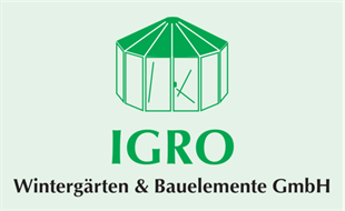 Logo der Firma IGRO Wintergärten & Bauelemente GmbH aus Leubsdorf auf dem Branchenportal Glaserei.org