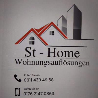Logo der Firma St-Home-Wohnungsauflösung aus Nürnberg auf dem Branchenportal Hausmeisterdienste.net