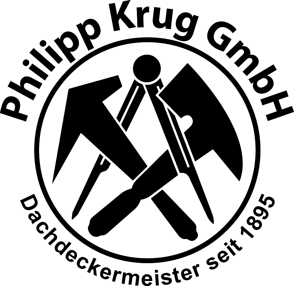 Logo der Firma Krug Philipp GmbH Dachdeckermeister aus Frankfurt auf dem Branchenportal Dachdecker.com