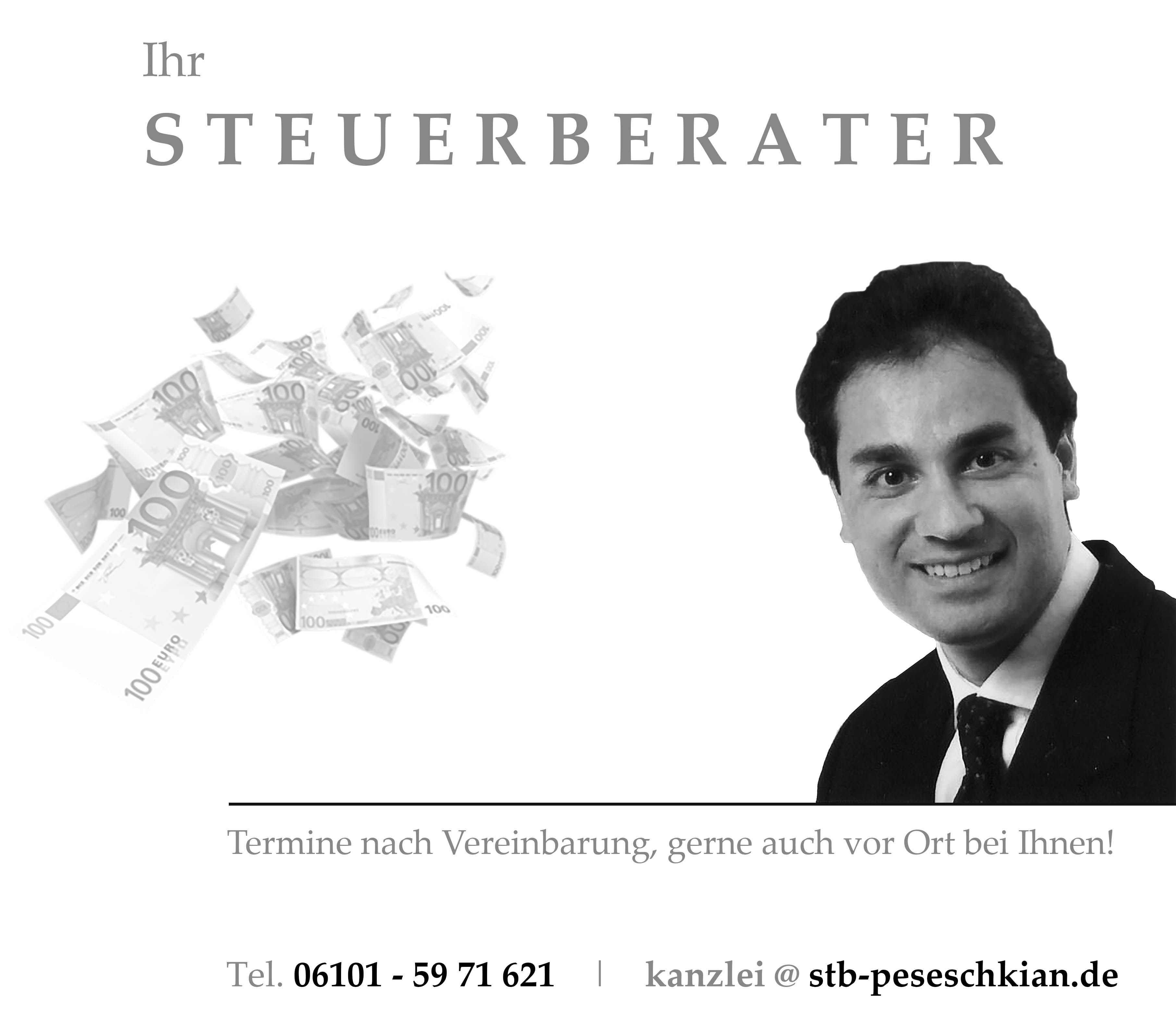 Beispielarbeit von Steuerkanzlei Peseschkian & Partner - veröffentlicht auf Steuer-Berater.de