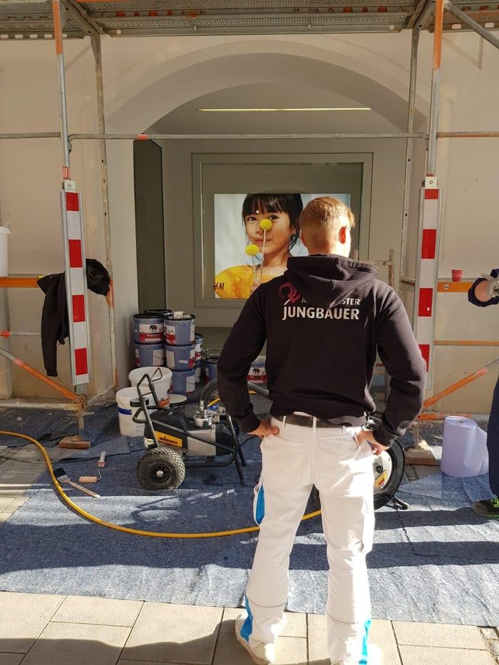 Beispielarbeit von Malermeister Jungbauer - veröffentlicht auf Maler.org