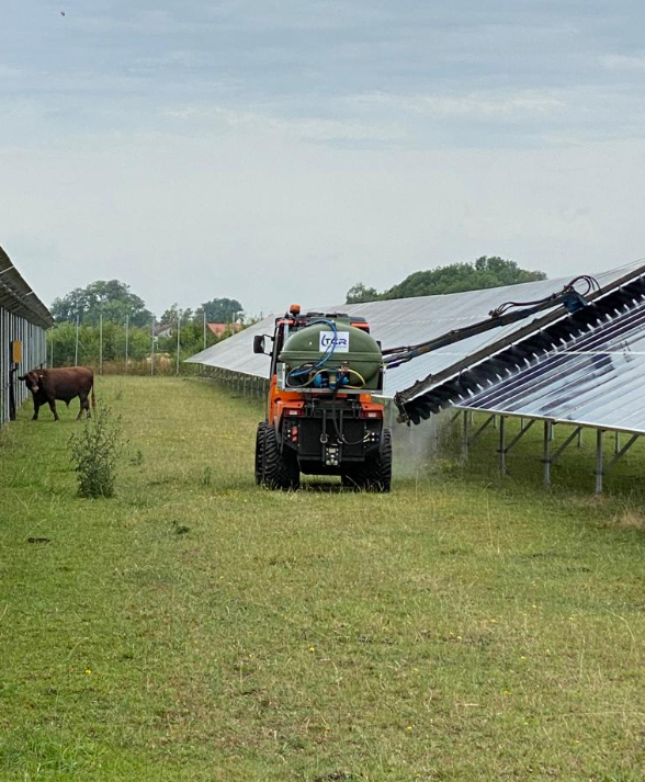 Beispielarbeit von TCR Reinigungstechnik - veröffentlicht auf Solartechnik.org