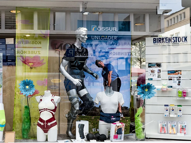 Beispielarbeit von Sanitätshaus Kurt Weber GmbH - veröffentlicht auf Sanimio.de