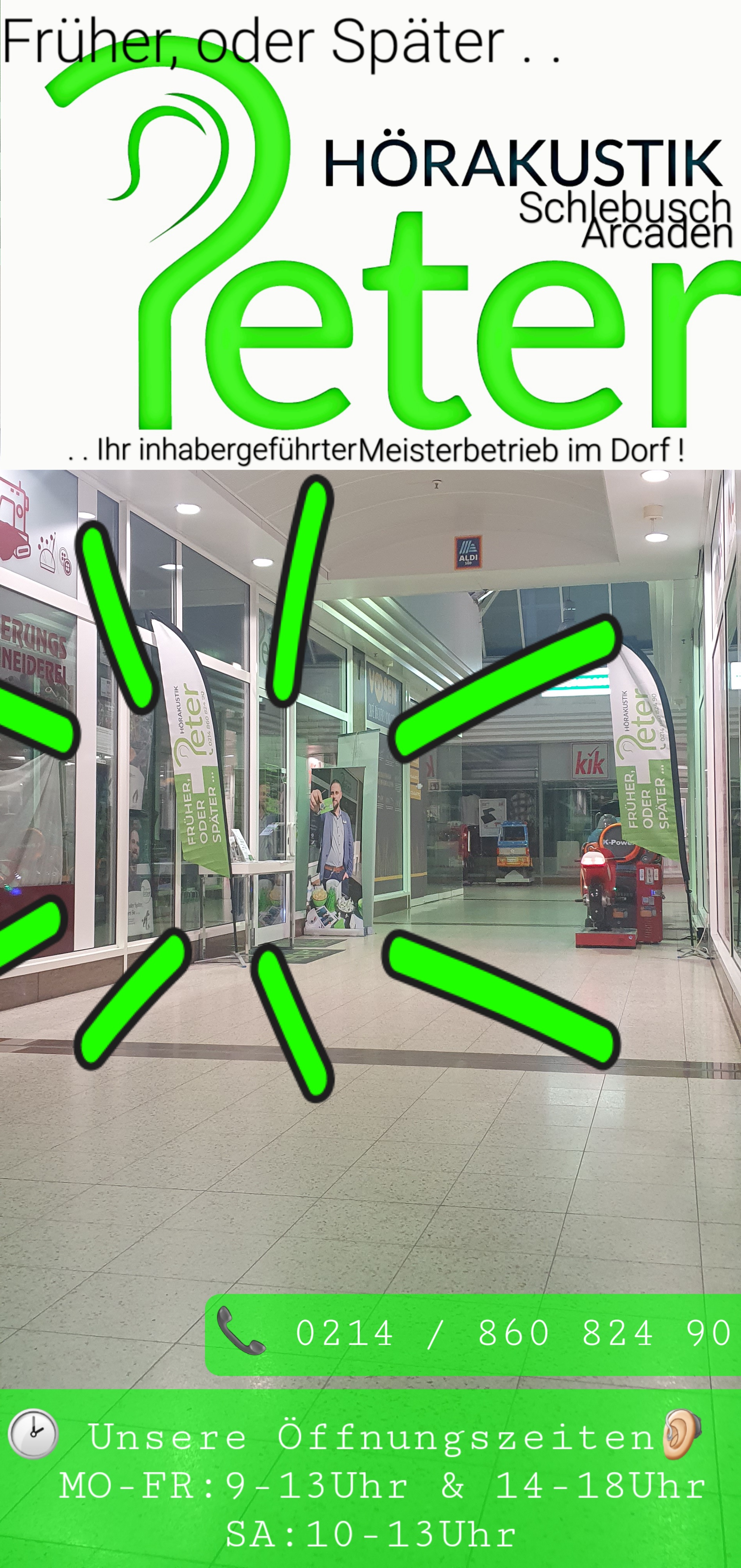 Beispielarbeit von Hörakustik PETER - veröffentlicht auf Akustiker.net