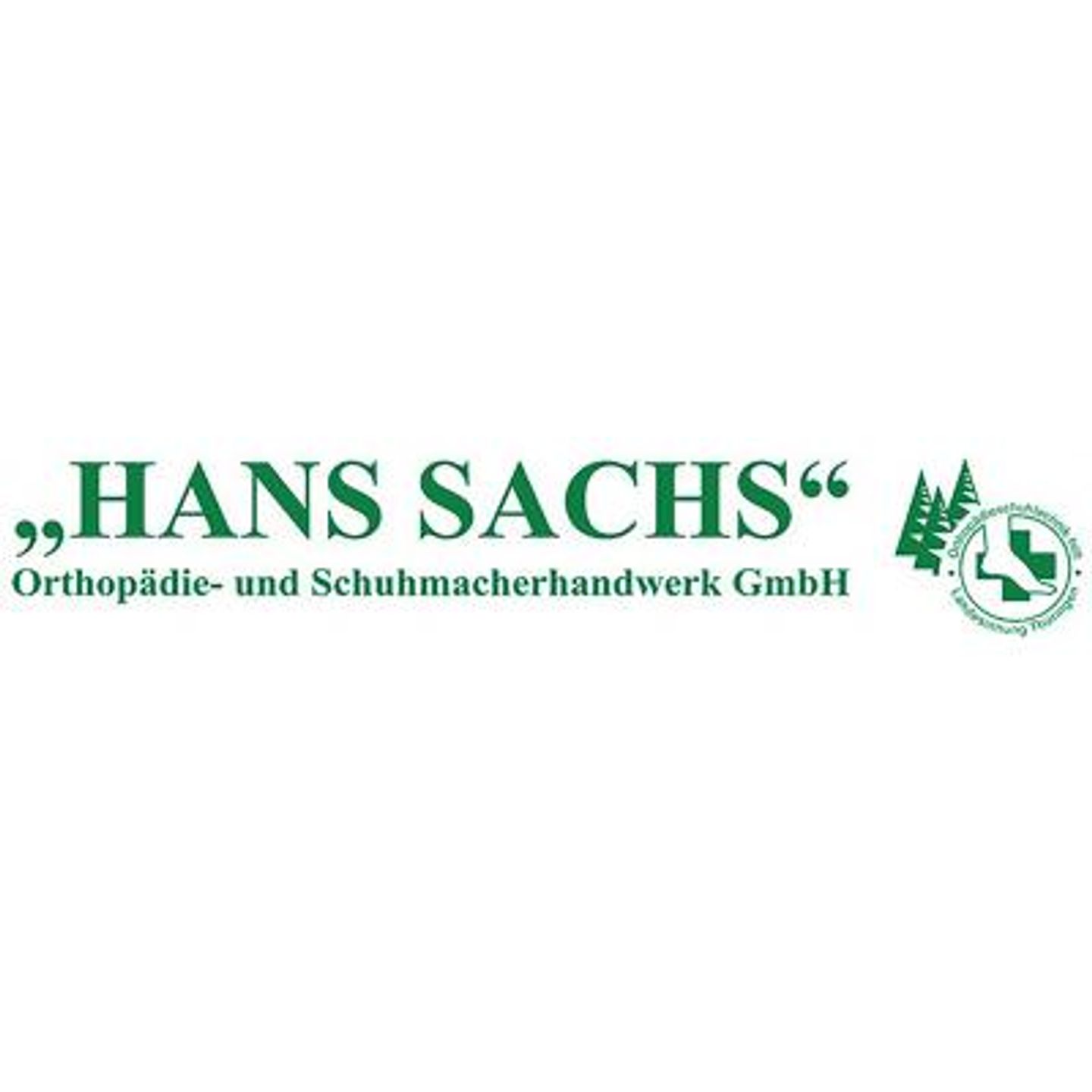 Logo der Firma "HANS SACHS" Orthopädie- und Schuhmacherhandwerk GmbH aus Schleiz auf dem Branchenportal Sanimio.de