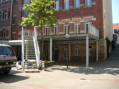 Beispielarbeit von Dworschak Stahlbau - veröffentlicht auf Schlosserei.net