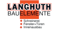 Logo der Firma Langhuth-Bauelemente Inh. Stefan Langhuth, Schreinermeister e. K. aus Söhrewald auf dem Branchenportal Glaserei.org
