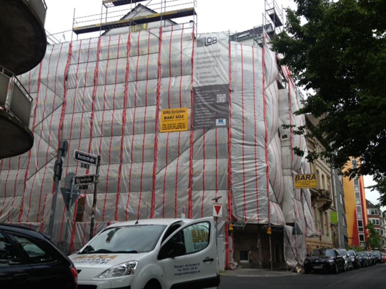 Beispielarbeit von BARA Gerüstbau GmbH & Co. KG - veröffentlicht auf Geruestbau.org