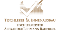 Logo der Firma Tischlerei Alexander Lehmann aus Radebeul auf dem Branchenportal Tischler-Schreiner.org
