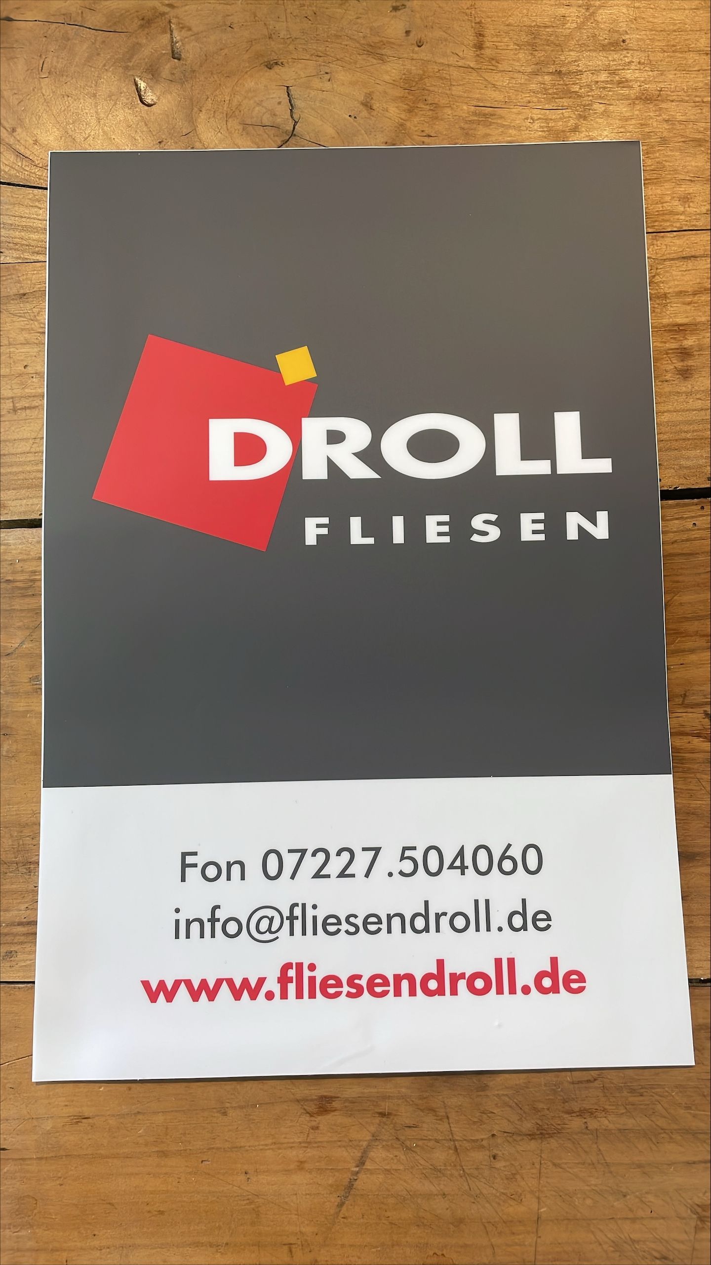 Beispielarbeit von Droll GmbH Fliesenlegerfachgeschäft - veröffentlicht auf Fliesenleger.net