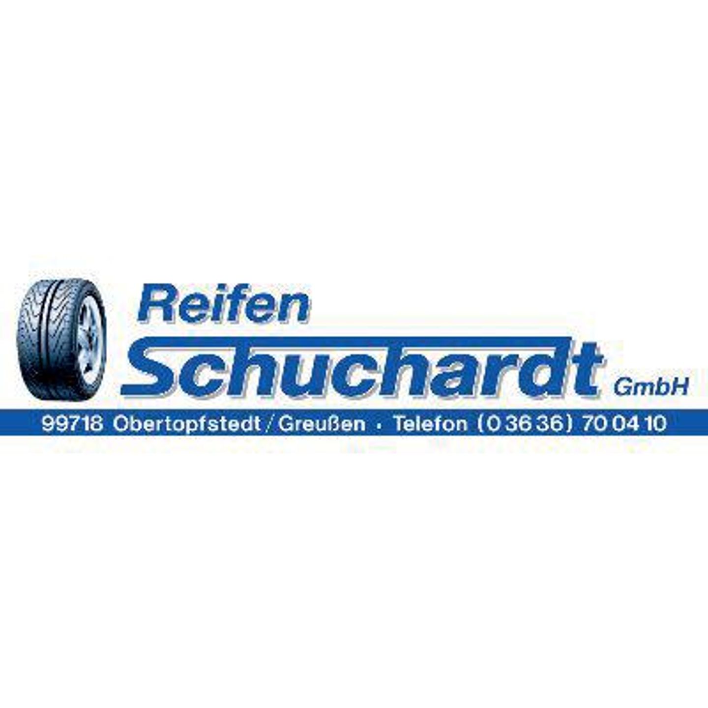 Logo der Firma Reifen Schuchardt GmbH aus Topfstedt auf dem Branchenportal Auto-Werkstatt.de